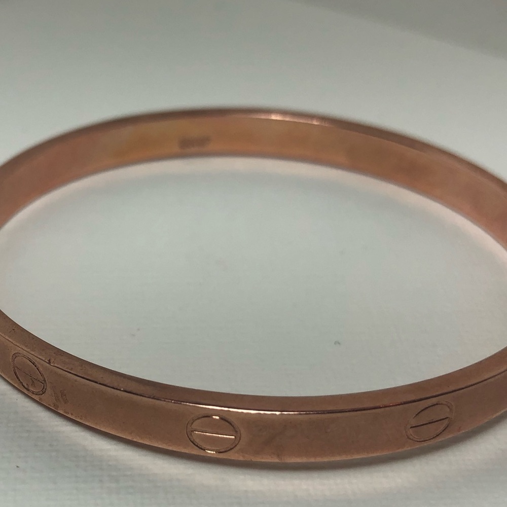 🌓PriceDrop10% limited time18k ROSE GOLD BRACELET - Picture 2 of 8